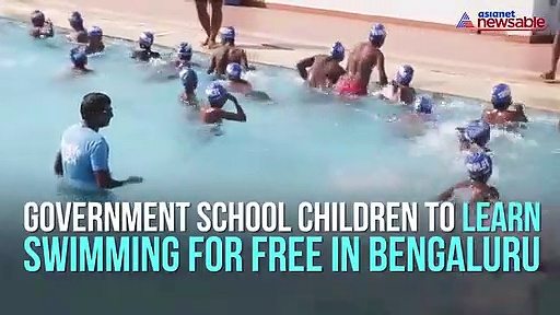 Govt schoolchildren dive into their dreams with free swimming lessons in Bengaluru
