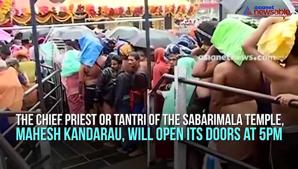 Kerala: Security tightened as Sabarimala temple doors to open at 5pm