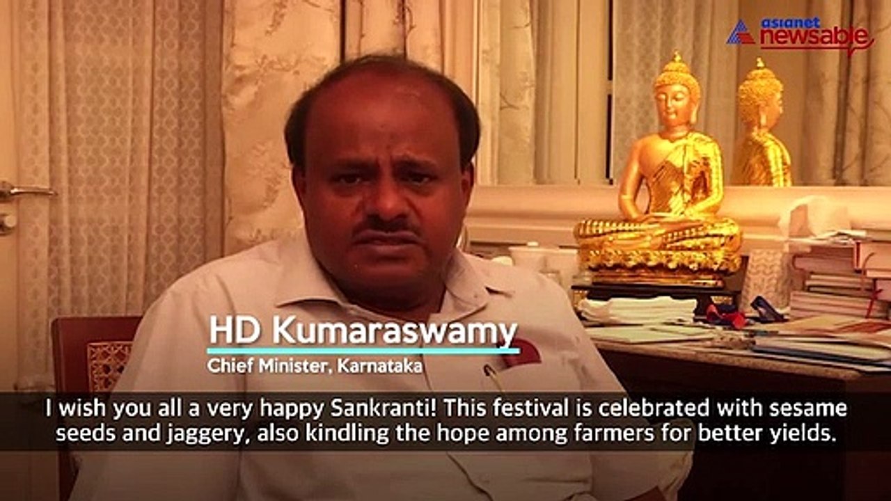Happy Makara Sankranti: Karnataka chief minister HD Kumaraswamy extends special wishes