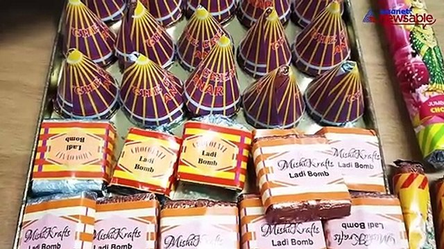 Forget bursting crackers and try these Diwali-special chocolate guns, bombs