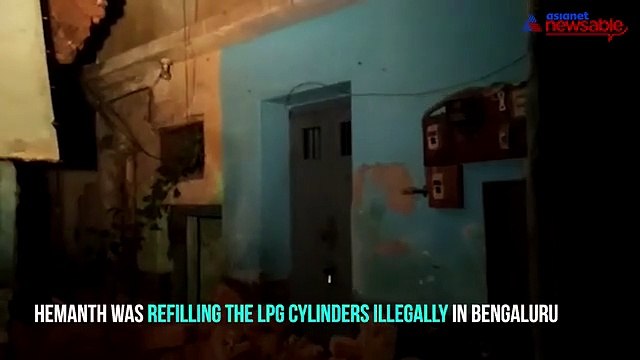 Illegal LPG cylinder
