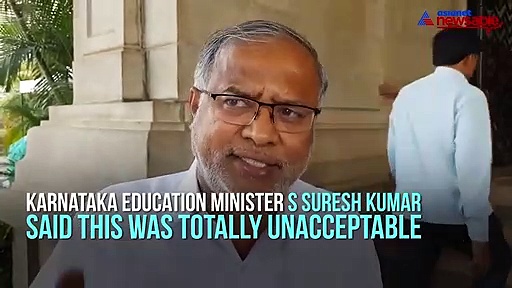 Karnataka students forced to wear cartons to stop them from copying; minister calls it unacceptable