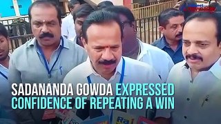 Counting begins in Bengaluru North, Sadananda Gowda makes visit to counting centre