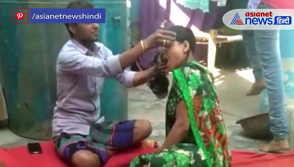 प्रेत बाधा दूर करने के नाम पर महिला से हैवानियत, वीडियो वायरल