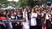 School students protest against police in Bankura