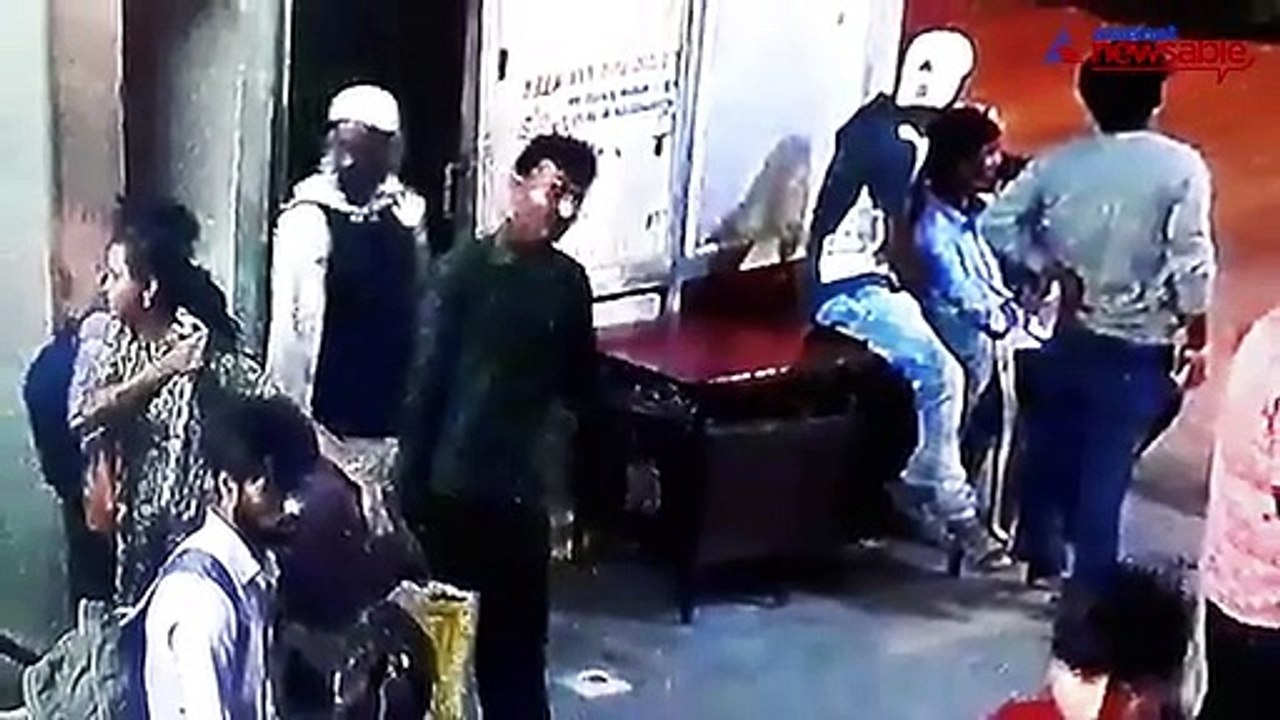 Bengaluru Metro officials stop man for security...