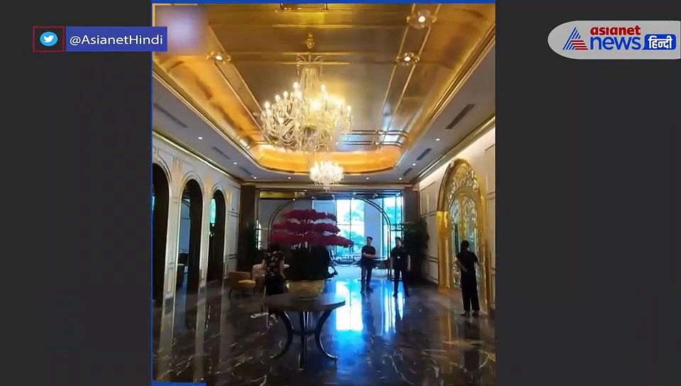 इस टॉयलेट में जाते ही चौंधिया जाएंगी आंखें, 24 कैरेट सोने से बना है कमोड से लेकर बेसिन