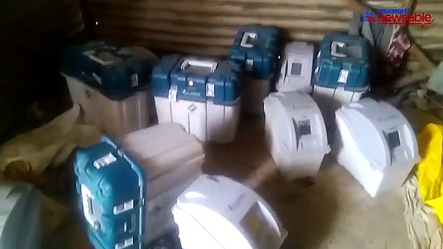 Watch: 8 VVPAT machines found in a shed in Vijayapura district of Karnataka