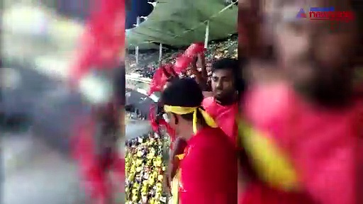 IPL 2018: Cauvery protesters throw shoes in the stadium during CSK-KKR game in Chennai