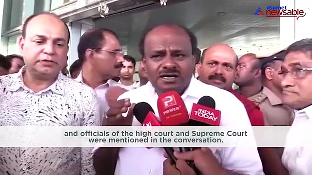 Kumaraswamy demands investigation against opposition; BJP calls 'audio' fake