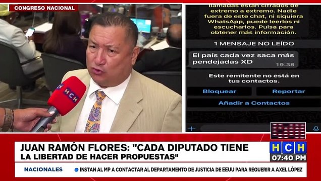 Juan Ramón Flores asegura que no apoyará la propuesta de Matrimonio Gay en Honduras