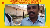 Mandya man helps voters - MyNation