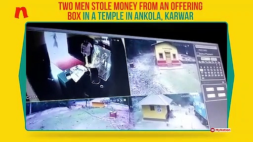 Temple officials hunt down thieves, hand them over to police