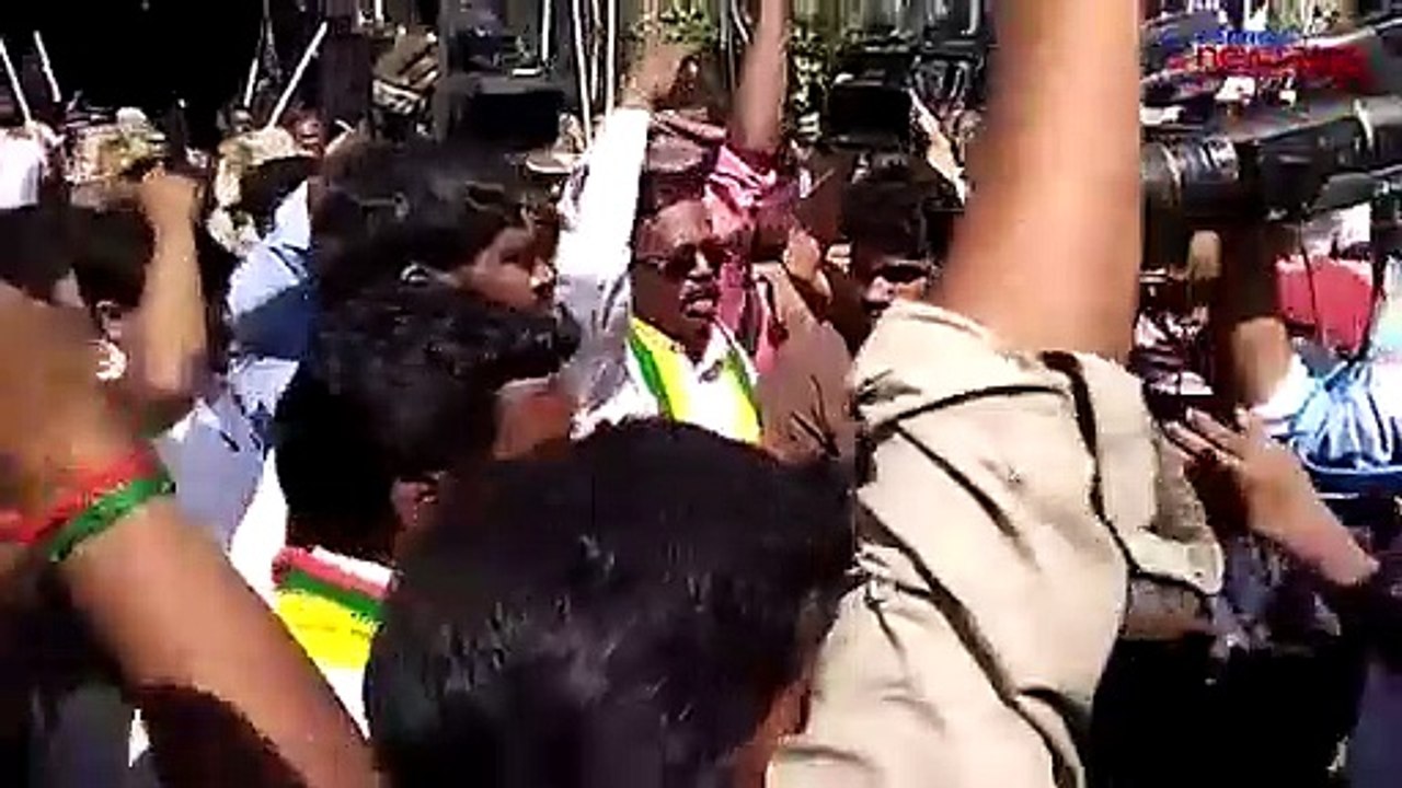 Cauvery protest