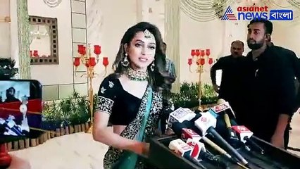 Mimi Chakraborty at Nusrat Jahan reception party