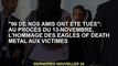 "90 de nos amis ont été tués": un aigle du  Metal rend hommage aux victimes lors du procès du 13 nov