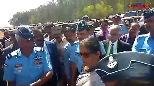 Aero India fire: Defence minister visits parking area for inspection