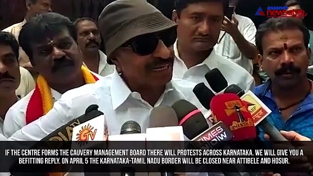 Cauvery Issue: Karnataka will give a befitting reply to Tamil Nadu on April 5, says Vatal Nagaraj