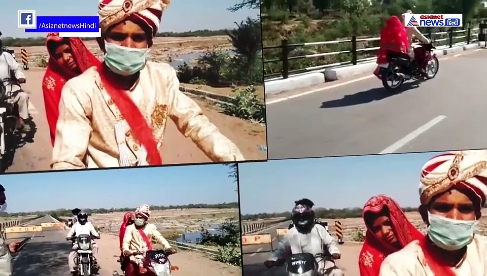 दूल्हे ने आव देखा ना ताव.. पगड़ी पहन ससुराल में धमका और ब्याह लाया दुल्हन, अनोखी शादी का वीडियो