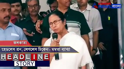 মমতার নয়া ব্যাখ্যা- 'হেডলেস প্রন, লেগলেস চিকেন'