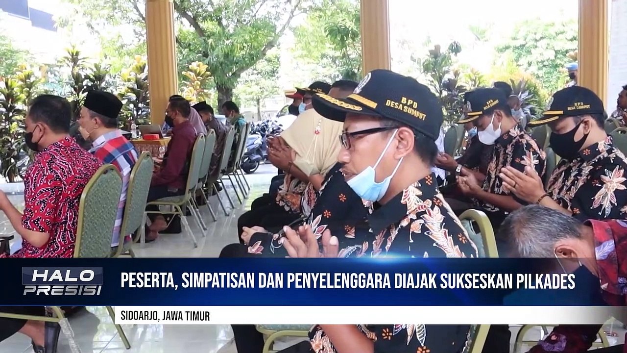 Wujudkan Pilkades Serentak Aman, Kapolresta Sidoarjo Mulai Cangkrukan Kamtibmas