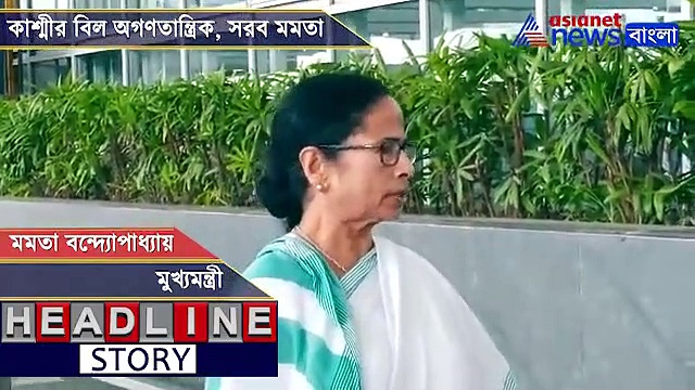 ৩৭০ প্রত্যাহারে কি সমর্থন, বিতর্কে না ঢুকে কৌশলী মমতা, দেখুন ভিডিও