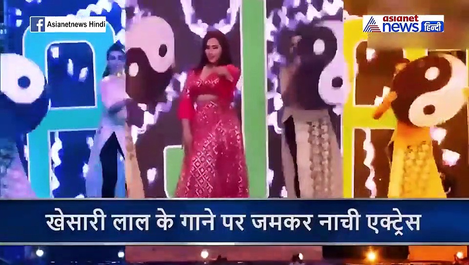 खेसारी के गाने पर जमकर नाची उनकी ऑनस्क्रीन पत्नी, किया एक्टर का हुक स्टेप भी