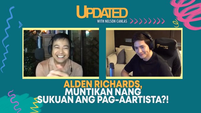 Alden Richards, muntikan nang sukuan ang pag-aartista?! | Updated With Nelson Canlas
