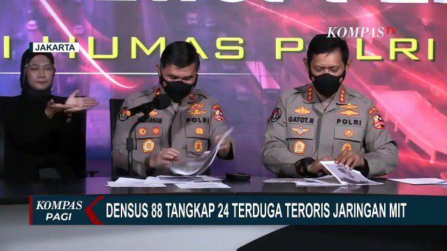 Ucap Sumpah Setia pada ISIS, Densus 88 Tangkap 24 Teroris Jaringan MIT di Tiga Lokasi Berbeda!