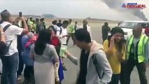 US-Bangladesh flight crashes in Nepal's Kathmandu, bursts into flames
