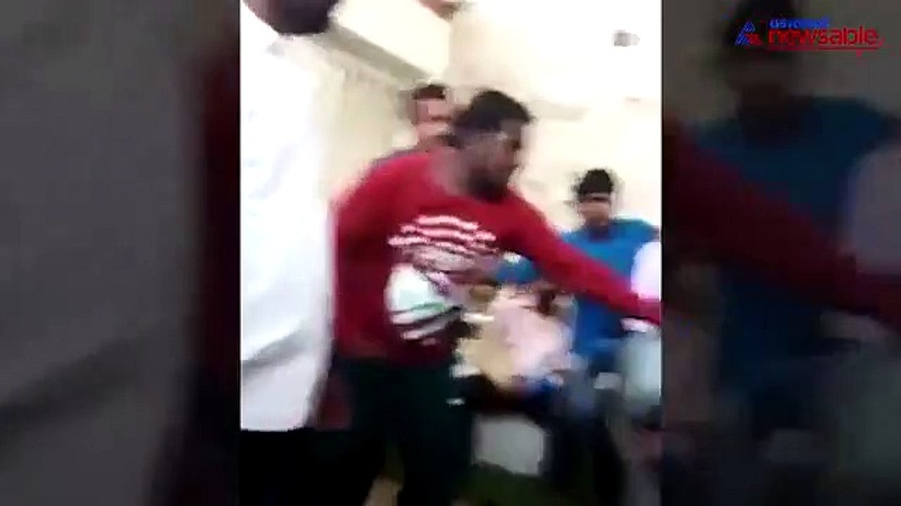 Video: Congress BBMP member assaults patients family at KR Puram