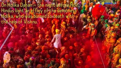 Six interesting things about Holi that will help you know more about this festival