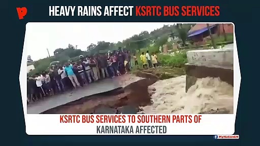 KSRTC bus services to south Karnataka hit as excess water released from Kabini dam