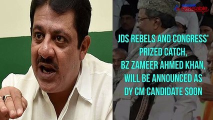 After Lingayat card, Congress to make Zameer Ahmed Khan as Deputy Chief Minister of Karnataka?