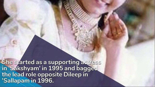 Here are 8 unknown facts about actress Manju Warrier