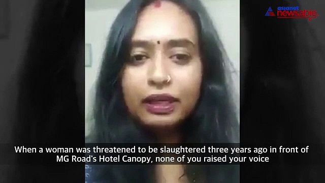 This lady takes to social media to complain against Karnataka MLA Harris and son