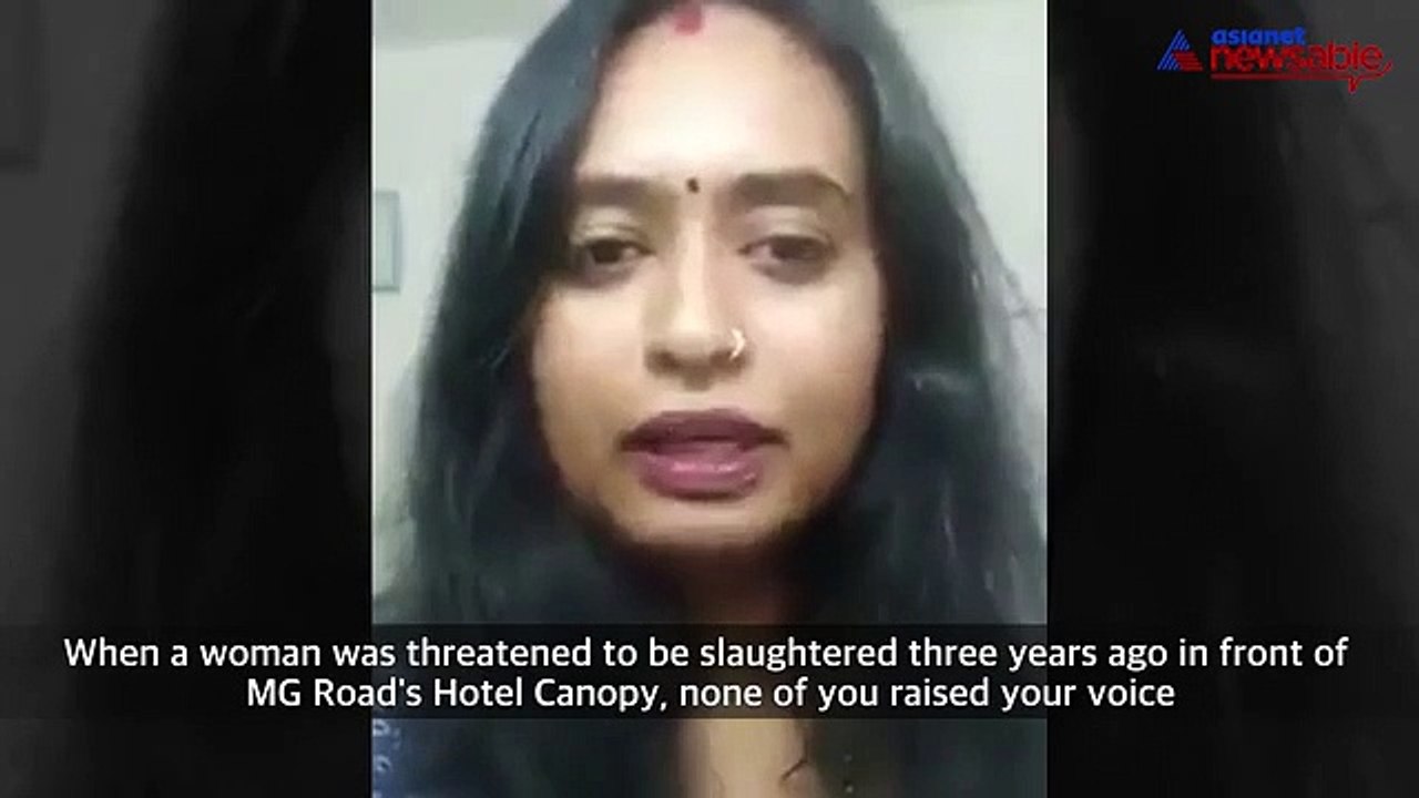 This lady takes to social media to complain against Karnataka MLA Harris and son