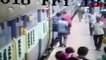 Man caught between platform and train, what happens when train moves will shock you
