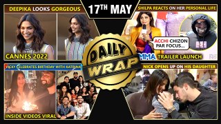 Deepika's First Look From Cannes 2022, Shilpa On Raj Kundra, Priyanka-Nick On Daughter |Top 10 News
