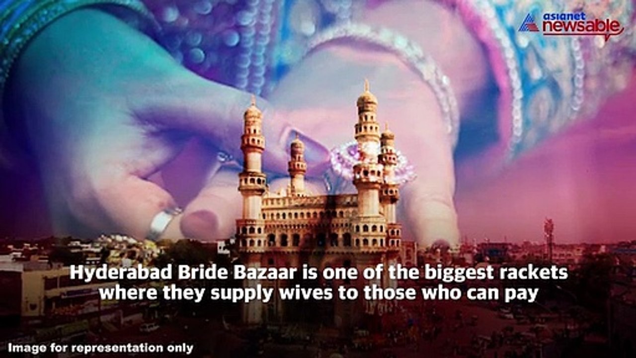 Arab Sheikhs pay as the women parade in Hyderabad