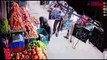 Traffic police demanding money from a fruit shop vendor, caught on CCTV