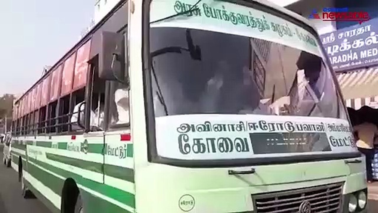 Tamil Nadu MLA comes to rescue stranded passengers, drives government bus amid transport strike