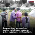 Watch: College girl molested by youths in broad daylight
