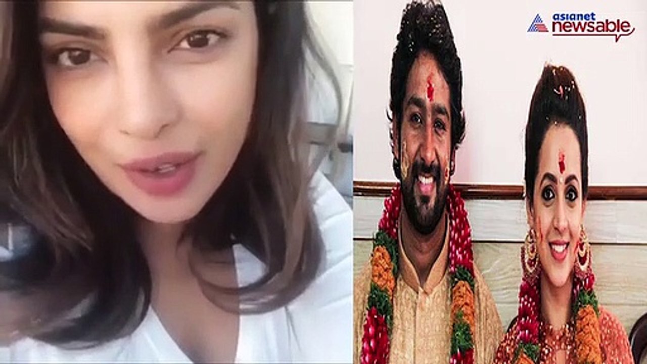 Malayalam actress Bhavana gets an unpredictable gift from Priyanka Chopra