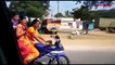 Watch these cool saree-clad women riding a sports bike in Hyderabad like a pro