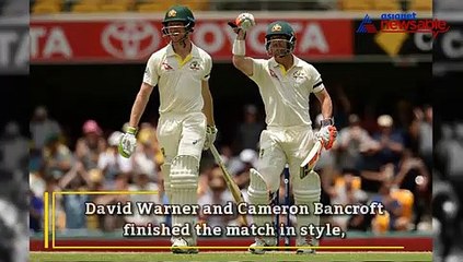 This moment of Australia's Victory in the First Test will leave fans spell-bound