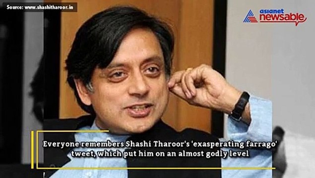 Shashi Tharoor makes a spelling mistake, and all hell breaks loose on Twitter