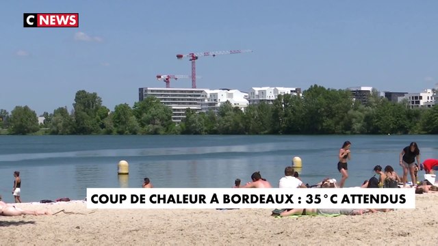Coup de chaleur à Bordeaux : 35 degrés attendus