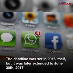 WhatsApp will not work on these phones from December 31