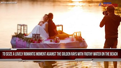 Watch: This couple's wedding photoshoot went horribly wrong